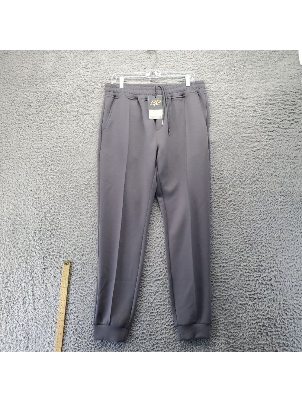 PEAKPULSE Pants Mens Large Gray Essential Activewear Joggers Drawstring *NWT*